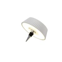 Lampe design en métal blanc-Métal-Blanc-Mantra