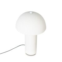 Lampe en céramique blanche-Céramique-Blanc-Koketto Home