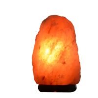 Lampe en cristal de sel d'Himalaya de 4 à 6 kg-Cristal-Orange-Zen'Arôme