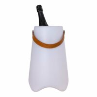 Lampe led seau à champagne 25x25x37