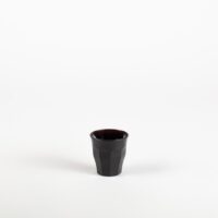 Le Picardie Noir brillant - Tasse à café expresso 9cl -  (Lot de 6)--Transparent-Duralex