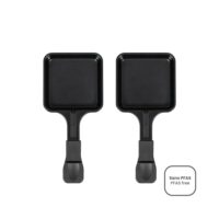 Lot de 2 caquelons à raclette noir--Noir-Livoo