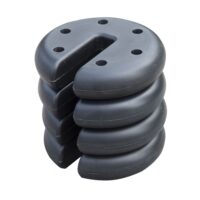 Lot de 4 poids de lestage pour tonnelle--Noir-Outsunny