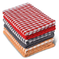Lot de 6 torchons éponge / essuies-main 45 x60 cm--Multicolore-Home Linge Passion