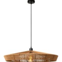 Lucide YUNKAI Suspension Diam. 70 cm 1xE27 Naturel--Multicolore-Lucide