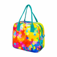 Lunch bag isotherme  multicolore EVA 23 x 26 x 13 cm--Multicolore-Pylones