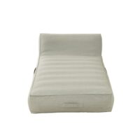 Matelas en polypropylène gris 160x82x50 cm-Polypropylène-Gris-J-line