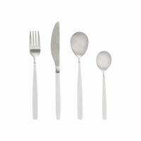 Ménagère en inox argenté-Inox-Argenté-Nordal