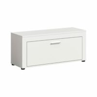 Meubles à chaussures 100x35x44 cm blanc - jamo--Blanc-ebuy24