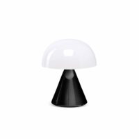 Mini lampe LED en aluminium noir-Aluminium-Noir-Lexon
