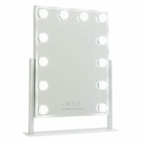 Miroir de maquillage 12 led métal 36