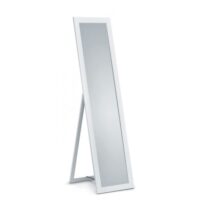 Miroir déco design en verre blanc-Verre-Blanc-BOITE A DESIGN