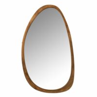Miroir design 120x5x70 cm en manguier marron - WIOTA-Bois de Manguier-Marron-Meubles & Design