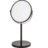 Miroir grossissant en métal à poser-Métal-Noir-Guy Levasseur
