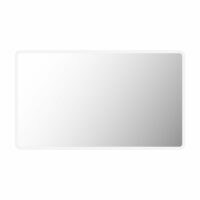 Miroir rectangulaire à leds verre blanc 3.6 x 70-Verre-Blanc-AURLANE