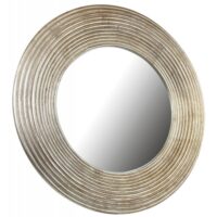 Miroir rond mordoré d90 en verre-Verre-Doré-Interior's