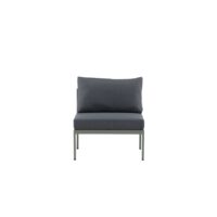 Module de canapé kaki en aluminium-Aluminium-Marron-ebuy24