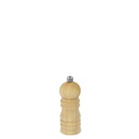 Moulin à sel ou poivre 10 cm en bois marron-Lin-Marron-Metaltex