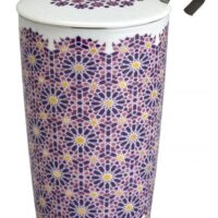 Mug avec filtre et couvercle andalusia berry ---Multicolore-Eigeinart