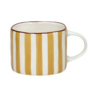 Mug en porcelaine jaune h6.80-Porcelaine-Jaune-Pomax