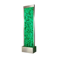 Mur de bulles d'eau - leds à couleurs changeantes- h. 150 cm - gris ---Argenté-vente-unique.com