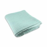 Nappe en coton céladon 150x250cm-Coton-Vert-Now's Home