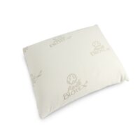 Oreiller mousse mémoire de forme blanc 40x60 cm--Beige-Biotex