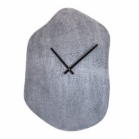Organic argent 50 x 35 cm en métal argent / métallique-Métal-Argenté-Table passion