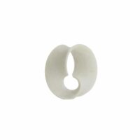 Ornement plastique synthétique blanc 32x16x31cm-Plastique-Blanc-Light & Living