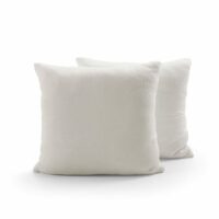 Pack 2 oreillers 70x40cm - Tissu thermo-régulable - Doux-Tissu-Blanc-Naturalex
