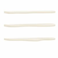 Pack 3 étagères en microciment blanc cassé 100cm-Ciment-Blanc-Decowood