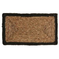 Paillasson jacinthe 60 x 35 cm naturel--Multicolore-Aubry Gaspard