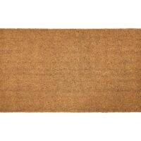 Paillasson naturel 55 x 120 cm fibre de coco-Fibre-Marron-Beliani