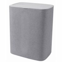 Panier à linge tissu gris 50l-Tissu-Gris-Kitchen Move