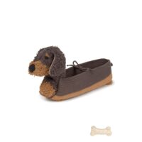 Panier Sparky en coton marron 59 x 16 x 23 cm-Coton-Gris-Lorena Canals