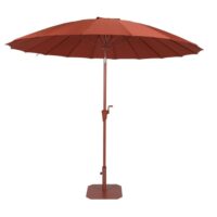 Parasol en métal rouge-Métal-Rouge-Zuiver