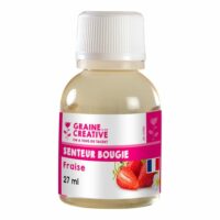 Parfum pour bougie - senteur fraise 27 ml--Multicolore-Graine Créative