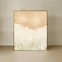 Peinture à l'huile décorative faite à la main sans cadre 60x80cm--Multicolore-Decowood