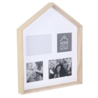 Pêle-mêle design bois maison 4 photos marron-Bois-Marron-The Home Deco Factory