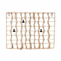 Pêle-mêle en jacinthe d'eau 30x40cm--Beige-Ornami