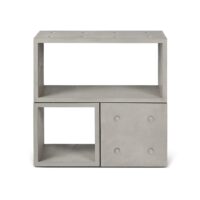 Petit buffet en béton gris - 74
