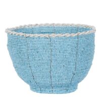 Petit pot en perles de verre