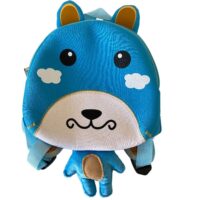 Petit sac à dos crèche - lapin bleu-Bois de Pin-Bleu-Enesco