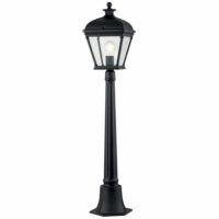 Pilier lanterne noir h. 104 cm--Noir-ELSTEAD LIGHTING