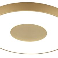 Plafonnier design en plastique doré-Plastique-Doré-Mantra