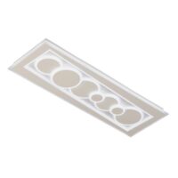 Plafonnier métal blanc 90cm-Métal-Multicolore-Fischer & Honsel
