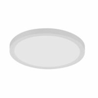 Plafonnier plastique blanc 17x17x2.5cm led 8w-Plastique-Blanc-ZMH