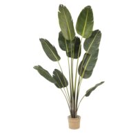 Plante artificielle en pot tressé-Maisons du Monde