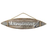 Plaque décorative en bois-Bois-Beige-Decostars