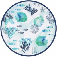 Plat de service rond en mélamine - ø 35